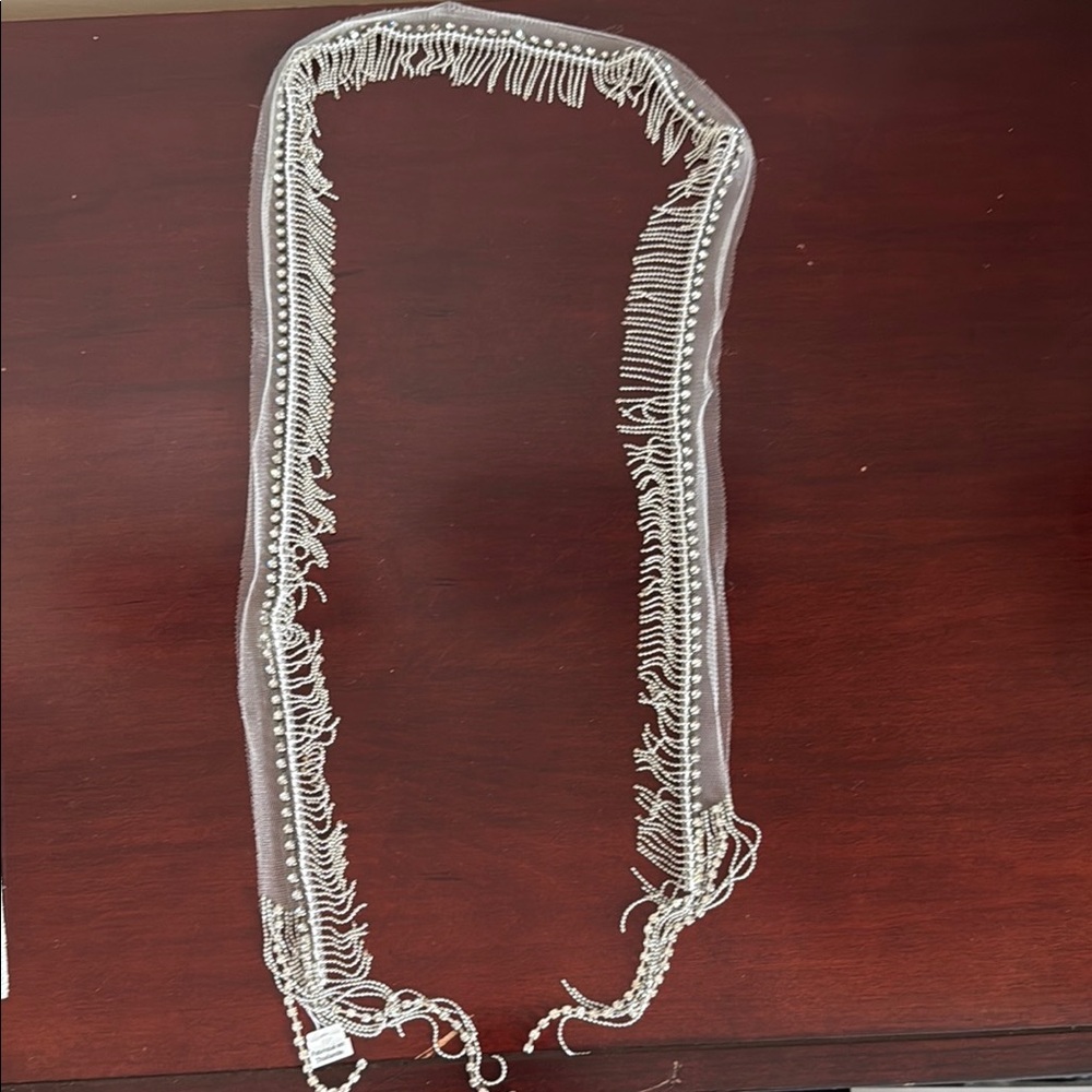 Free People scarf fridge necklace wrap
